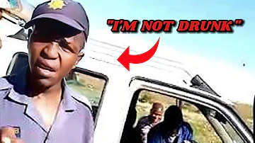 When Police Officers Are Caught Drunk In South Africa 🇿🇦
