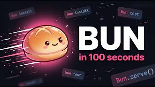 BUN in 100 seconds - Fatest JS runtime
