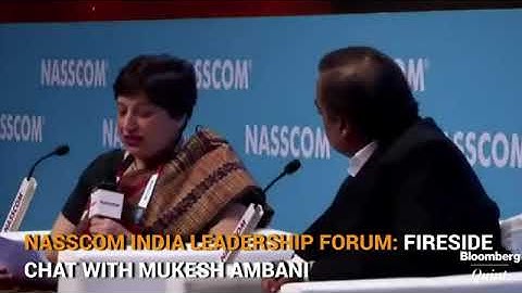 Data is new oil - Mukesh Ambani at NASSCOM Summit