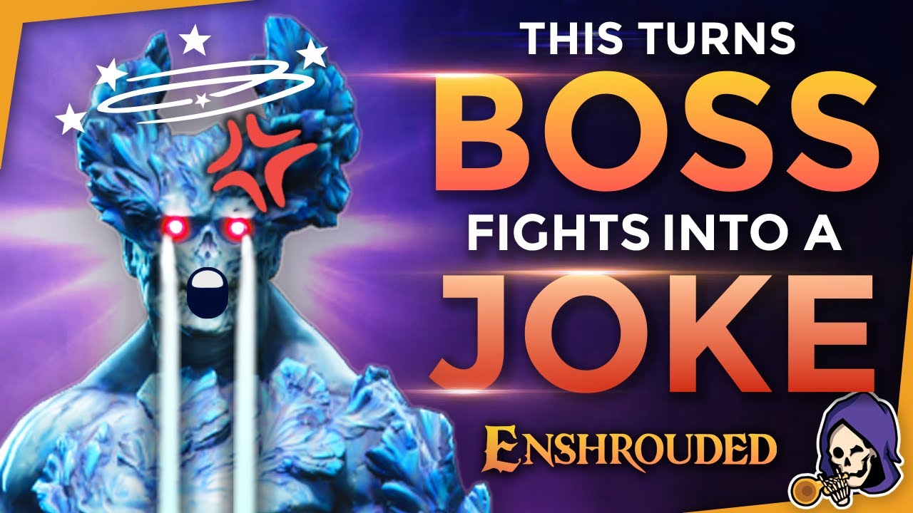 How To STUNLOCK BOSSES in Enshrouded | Build Guide | Unarmed Melee Attack & Begone Skill