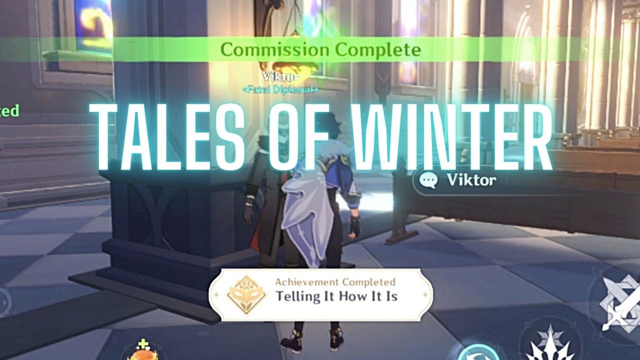 [Genshin Impact] Telling It How It Is Achievement.. Tales of Winter