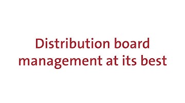 DDScad 16 | Distribution board manager: new functions