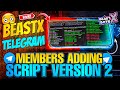 Live members adding telegram 100% working Beastx2025
