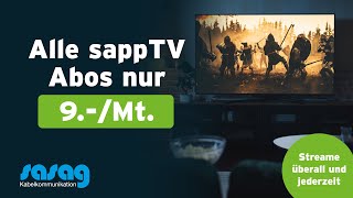 Replay-TV für nur 9.-/Monat - sasag.ch