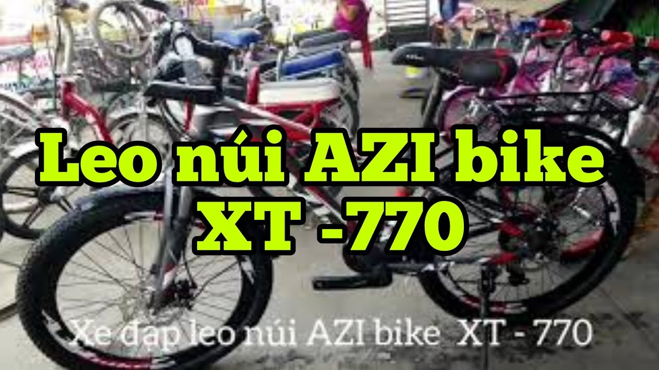 Xe đạp điện Azi Bike 18 inch có giảm xóc