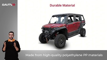 SAUTVS Fender Flares Mud Guards for Polaris XPEDITION XP XP 5 ADV ADV 5 2024+