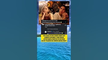Syifa Hadju posting momen Dinner Date romantis bersama El Rumi dengan caption manis#shorts #artist