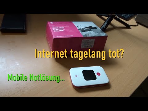 Mehrtägiger Internet Ausfall (Störung) der Telekom - Mini LTE Router als Notlösung