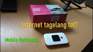 Mehrtägiger Internet Ausfall Störung Der Telekom - Mini Lte Router Als Notlösung