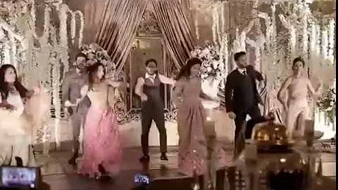 MAWRA HOCANE AND GUESTS DANCING TO BOLI PANI- URWA AND FARHAN'S WEDDING RECEPTION