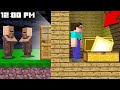 HOW did a NOOB STEAL the REAL SUN in MINECRAFT? NOOB vs PRO Animation