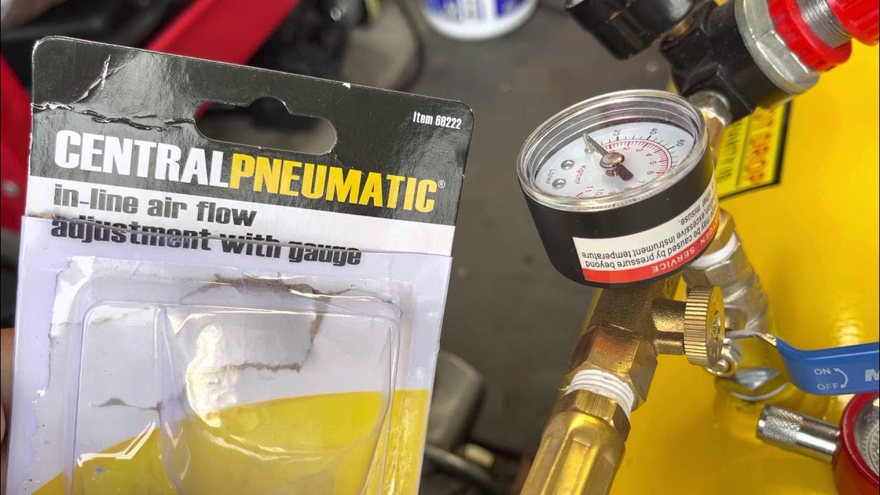 Increase air compressor capacity with auxiliary tank Part 2 YouTube
