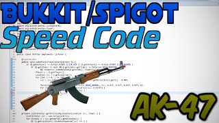 [Minecraft Bukkit/Spigot] AK-47 (Gun) Speed Code