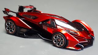 1/64 Lamborghini V12 Vision GT by LMF diecast model car review Gran Turismo concept Le Man Fang