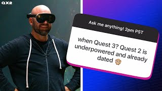 Quest 3, Project Cambria & FB Login with Meta CTO Andrew Bosworth