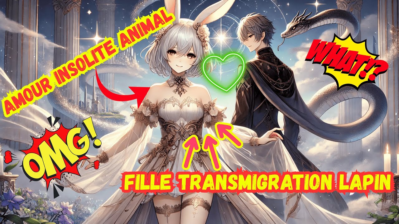 Fille transmigration en lapin mignon – Romance étrange avec un serpent noir - Résumé Manhwa