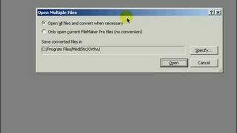 Converting MediStic to updated FileMaker Pro version
