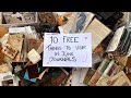 10 free things to use in junk journals  abundance of inspiration