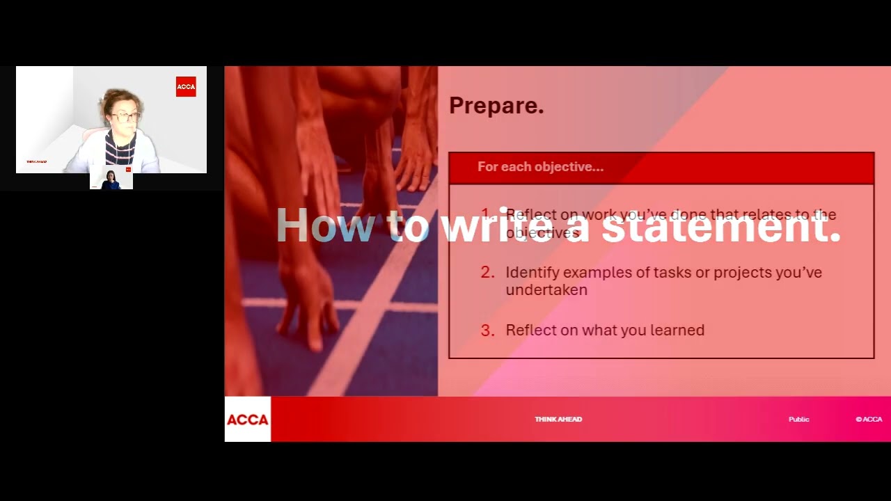 Examples Of Acca Per Statements