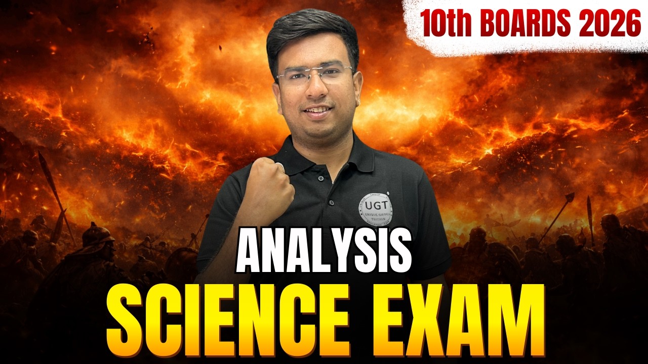 10th GSEB Science Exam Analysis | Science Board Paper Solution 2026 | 10th Boards March 2026 | UGT