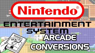 Nintendo Arcade Conversions for the Nintendo Entertainment System NES POW!