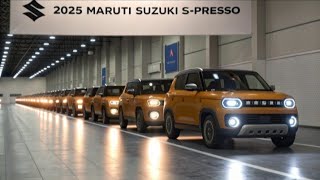 2025 Maruti Suzuki S-Presso Finally Launch Indias Mini Suv Gets A Big Upgrade Mileage King