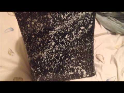 M.K.C. Xbox 360 Console Black White Splatter