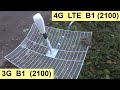 Интернет в деревне 3G vs LTE (2100) Мегафон