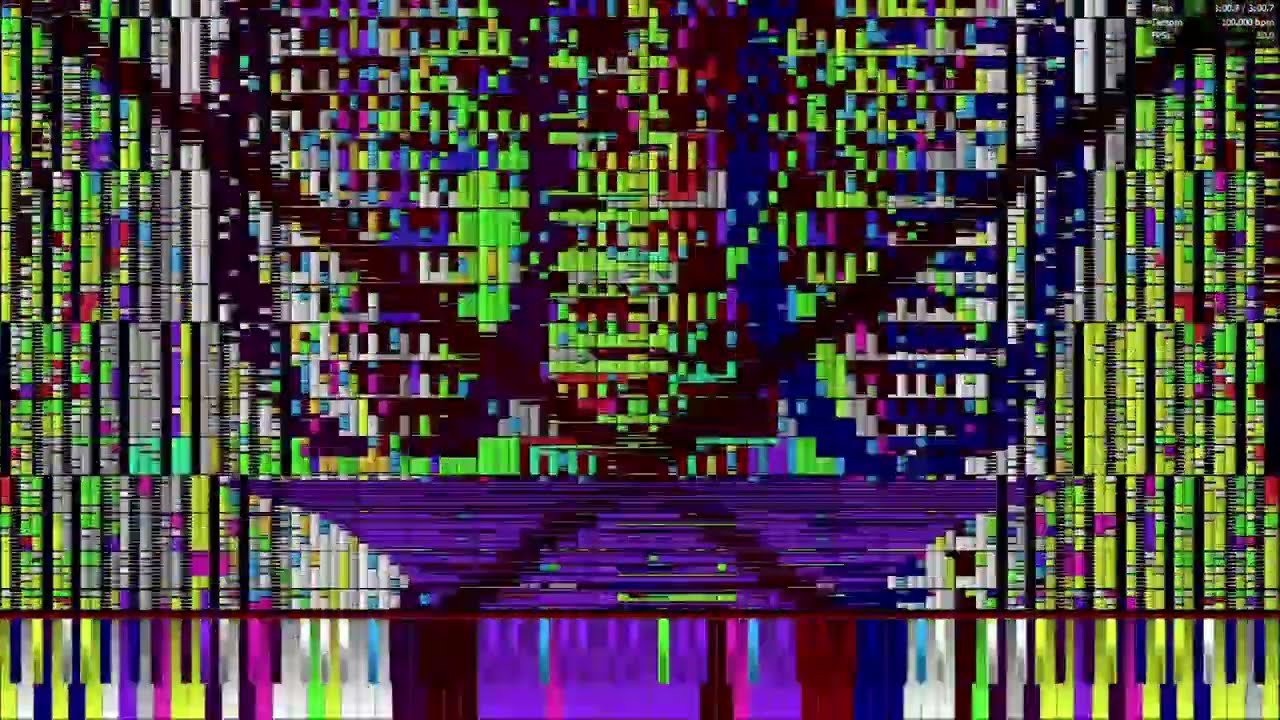 [Black MIDI] New Super Mario Bros. (Overworld Theme) | SOR-VER | i5-1135G7 PFAviz run