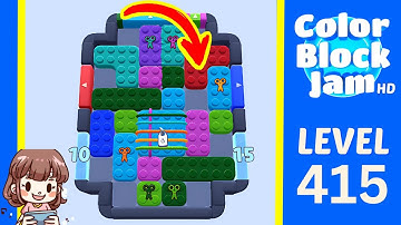 Color Block Jam Level 415 Solution Walkthrough