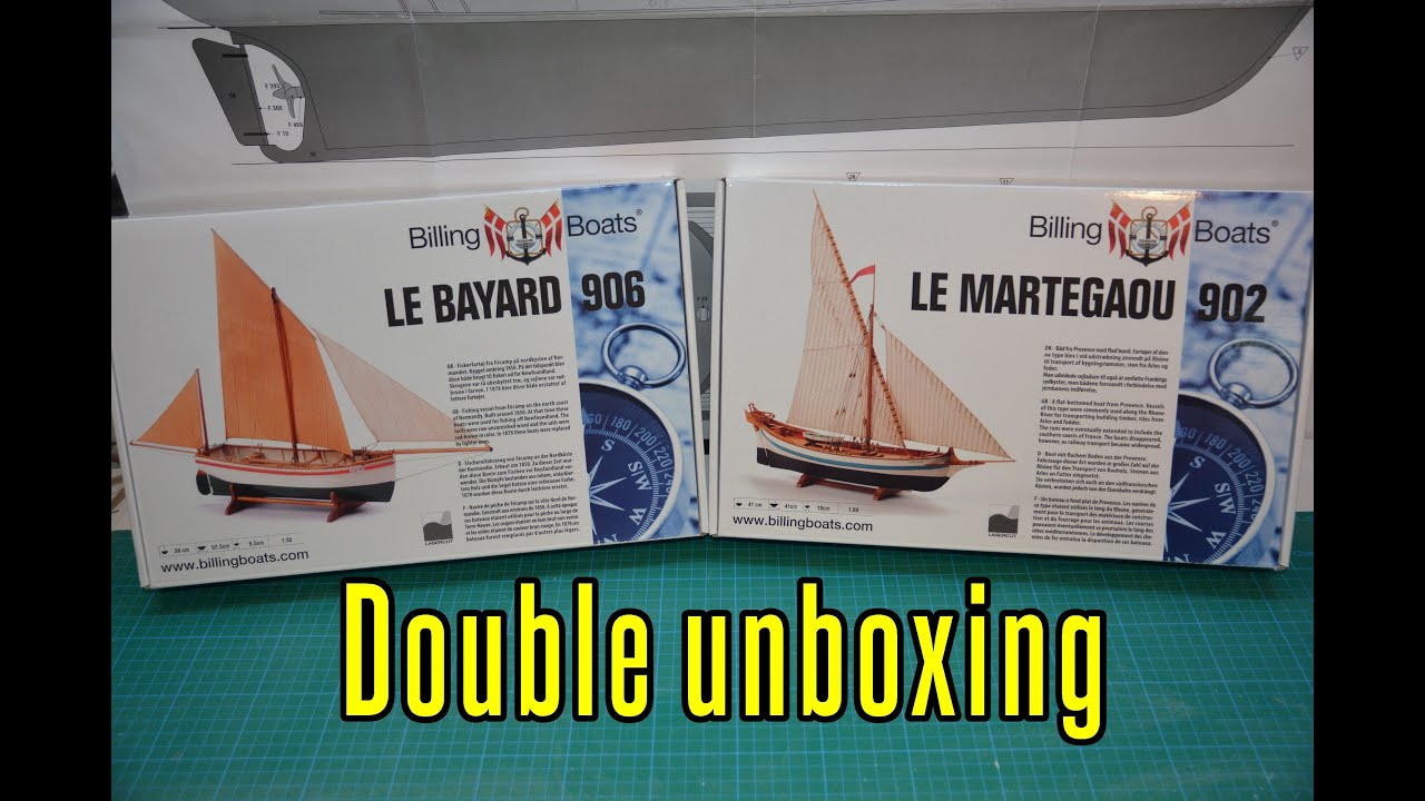 échelle 1:80 Billing Boats Le Martegaou 902 – Maquette Bateau Bois Et Métal 1/80 (coffret De Montage