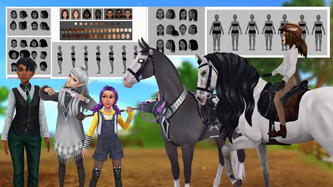 SPOILERS UPDATED CHARACTERS FINAL LOOK (skin colors, body shapes
