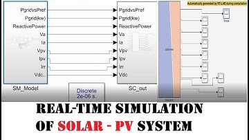 REAL TIME SIMULATION OF SOLAR PV SYSTEM