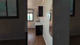 Our custom home hair salon using our JULIET Modular Series #hairsalon #containerhome #workfromhome