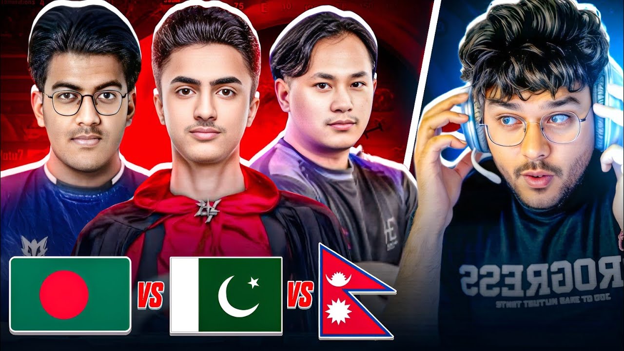 Sky HORAA vs FALAK vs HITMAN GAMING ?? NEPAL🇳🇵VS PAKISTAN VS BANGLADESH🇧🇩 | WHO IS THE BEST PLAYER?