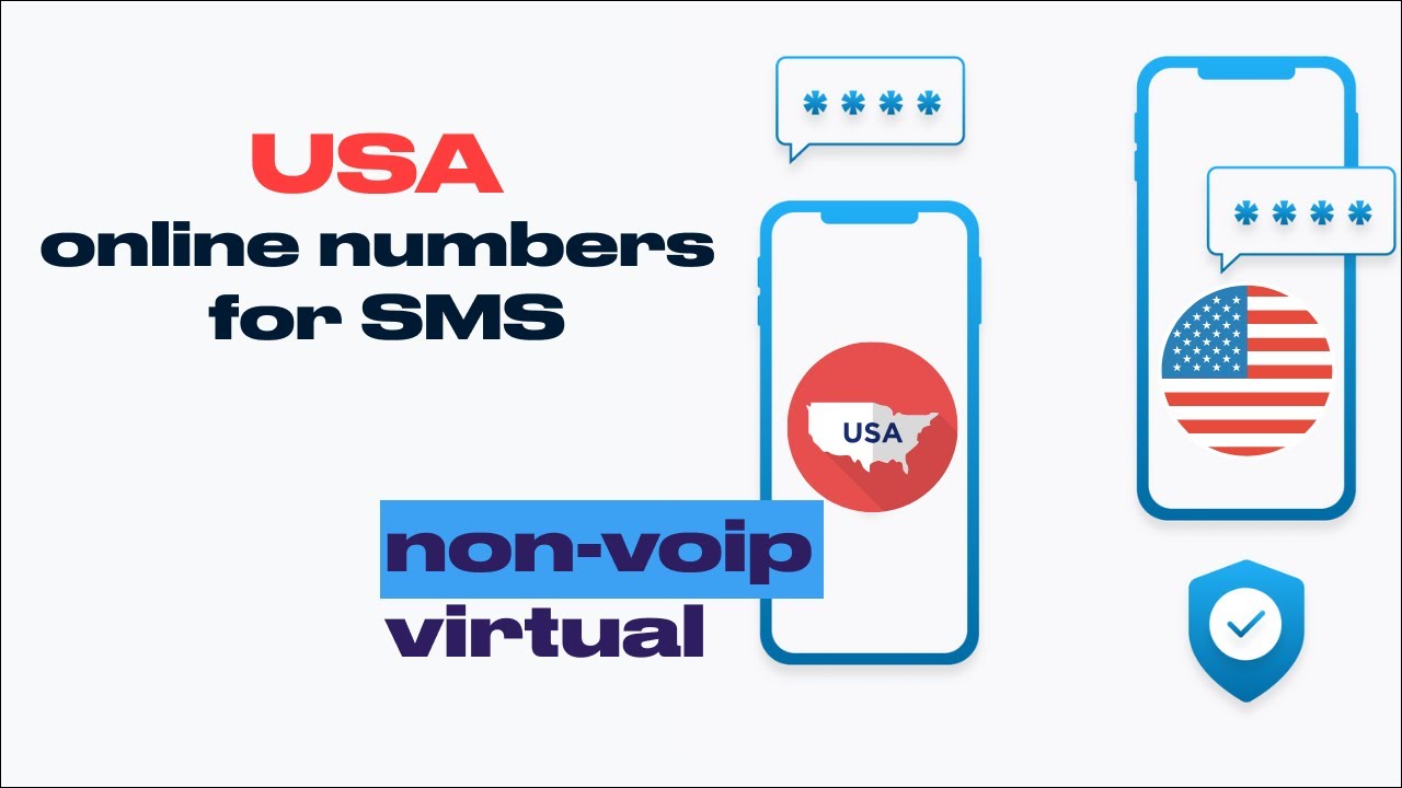 How to get non voip US number for otp verification USA sms numbers