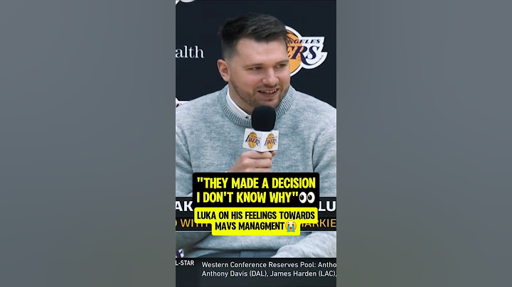 Luka has no comment for Mavs GM👀