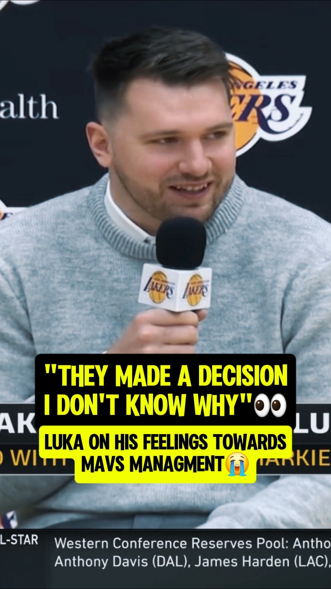 Luka has no comment for Mavs GM?