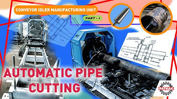 Pipe Cutting Machine for Conveyor Idler Production Unit