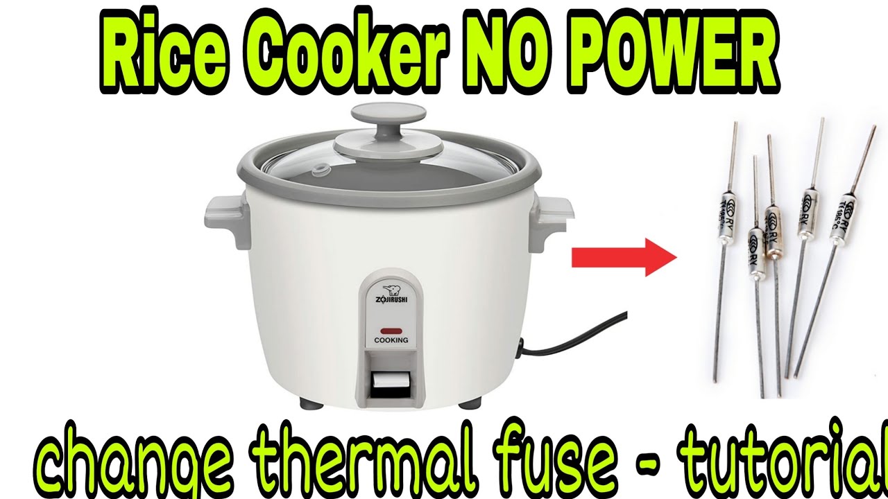 How to replace thermal fuse of Rice Cooker TAGALOG repair tutorial