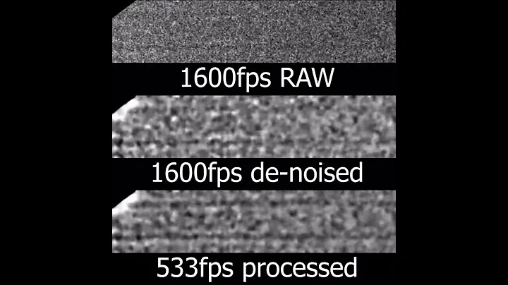 High-Speed Atomic Video: Capturing Single Molecules at 1,600 Frames per Second