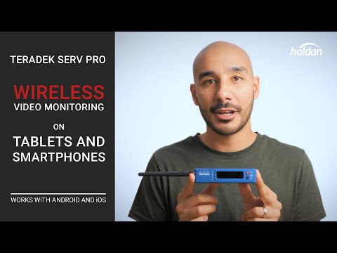Teradek Serv Pro | Remote Wireless Video Monitoring for Android and iOS Phones and Tablets