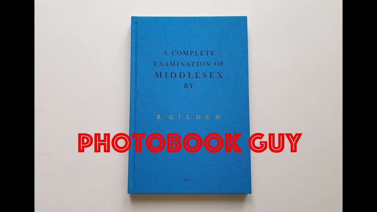 Bruce Gilden Signed - A Complete Examination of Middlesex  Rare photo book HD 1080p