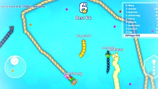 THE AMAZING 🐍Snake.io 😍 PRO snake skill epic gameplay snake io game on slither io skins 🐍🐍🐍  GAME screenshot 3