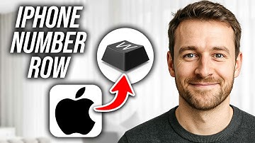 How To Add Number Rows Above Alphabets in Keyboard on iPhone