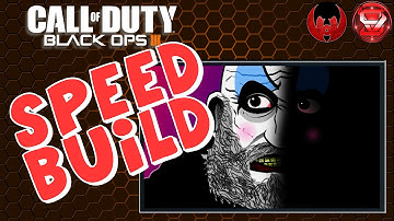 Captain Spaulding - SPEED BUILD - Black Ops 3 Emblem Tutorial