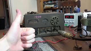 Old Ww2 Jeep Radio Working Again The Bc659