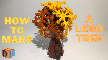 Realistic Lego Tree Tutorial!