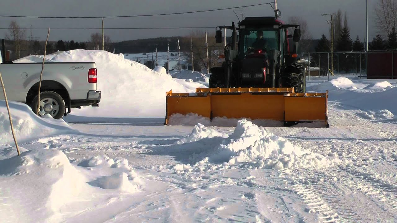 Cotech EXTREV814 Gratte à neige inversé extensible/Extendable and reversible snow plow Video