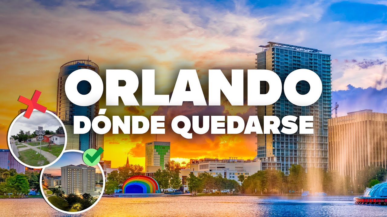 DÓNDE QUEDARSE EN ORLANDO! Mejores zonas y hoteles baratos!